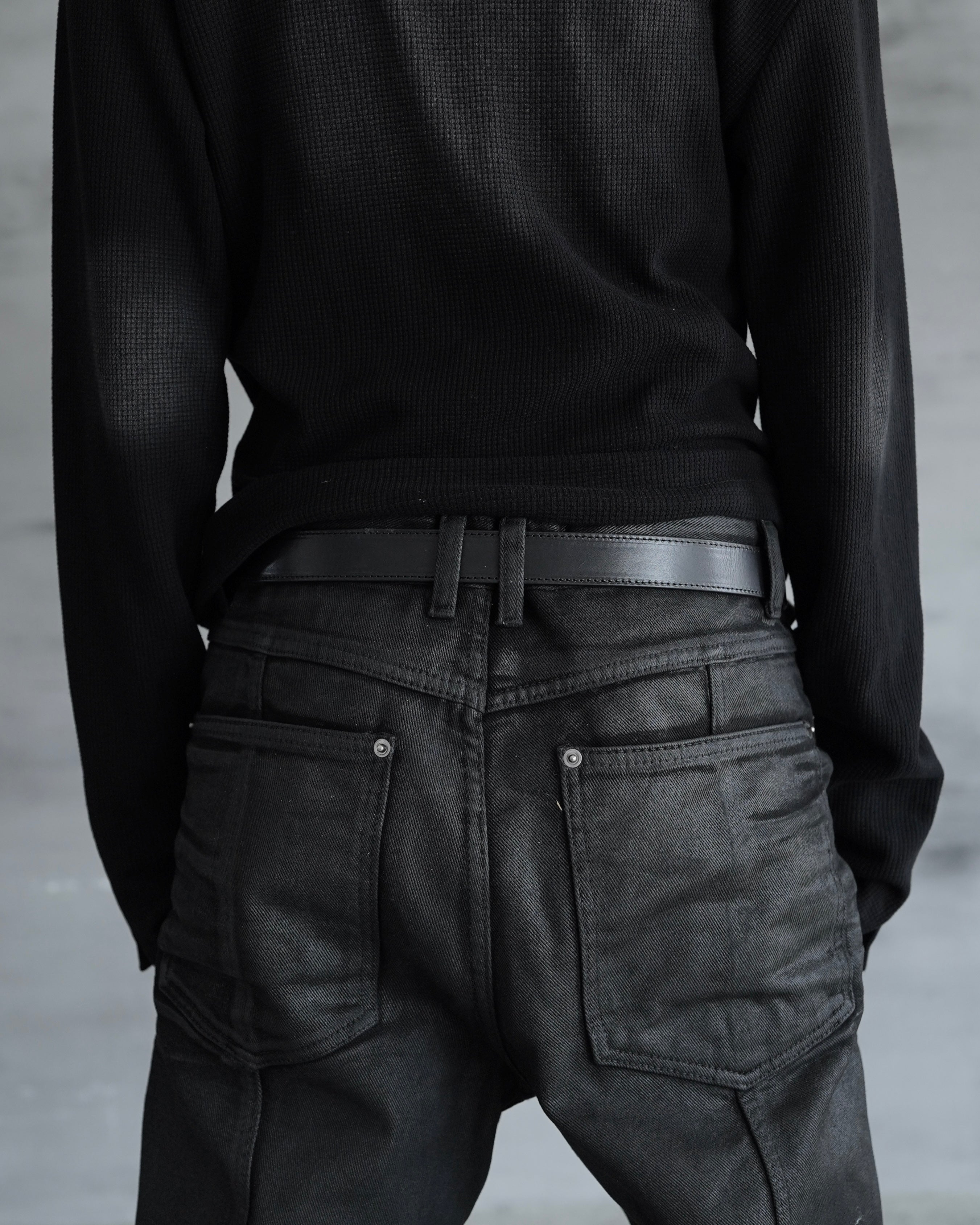 【CHIKASHITSU PLUS HIGH】Gothic leather buckle belt