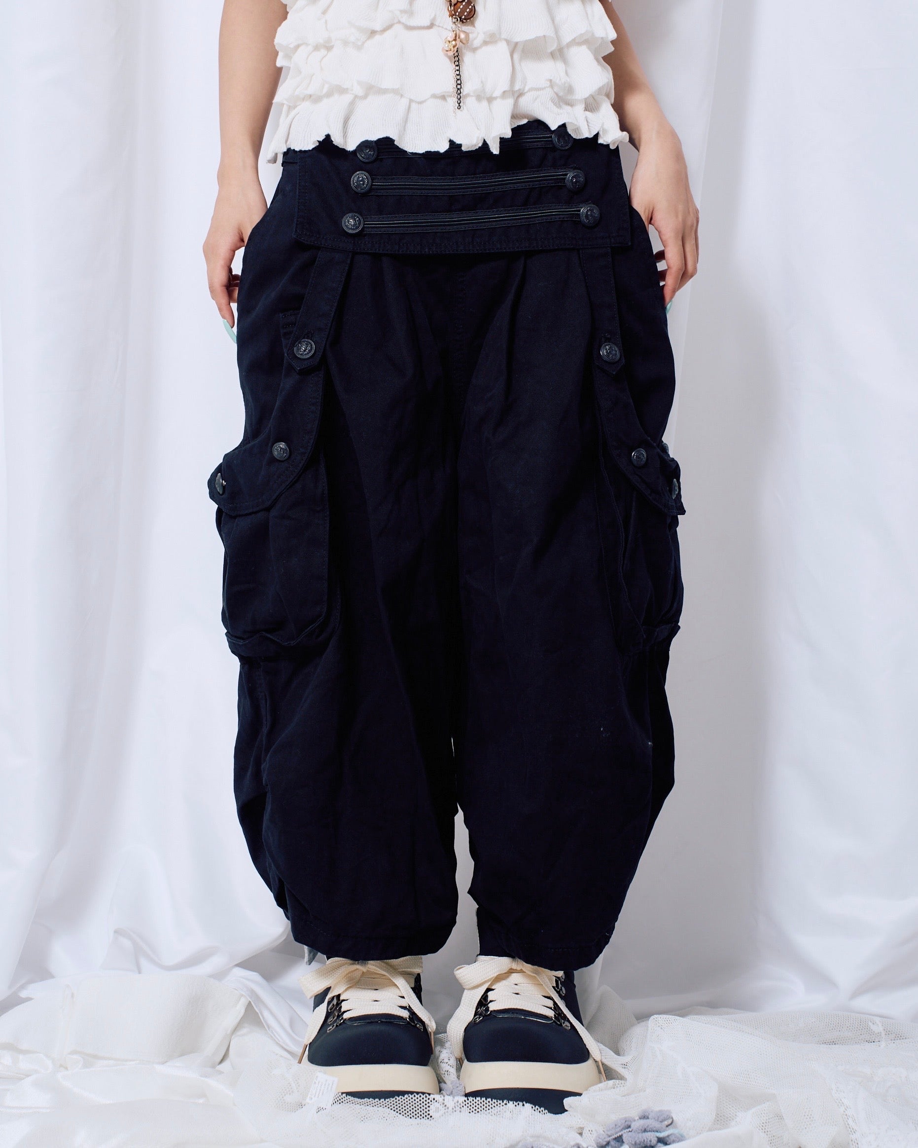 9/18 20:00 発売 国際配送【Nerd out XU】Napoleon Deconstructed Overalls