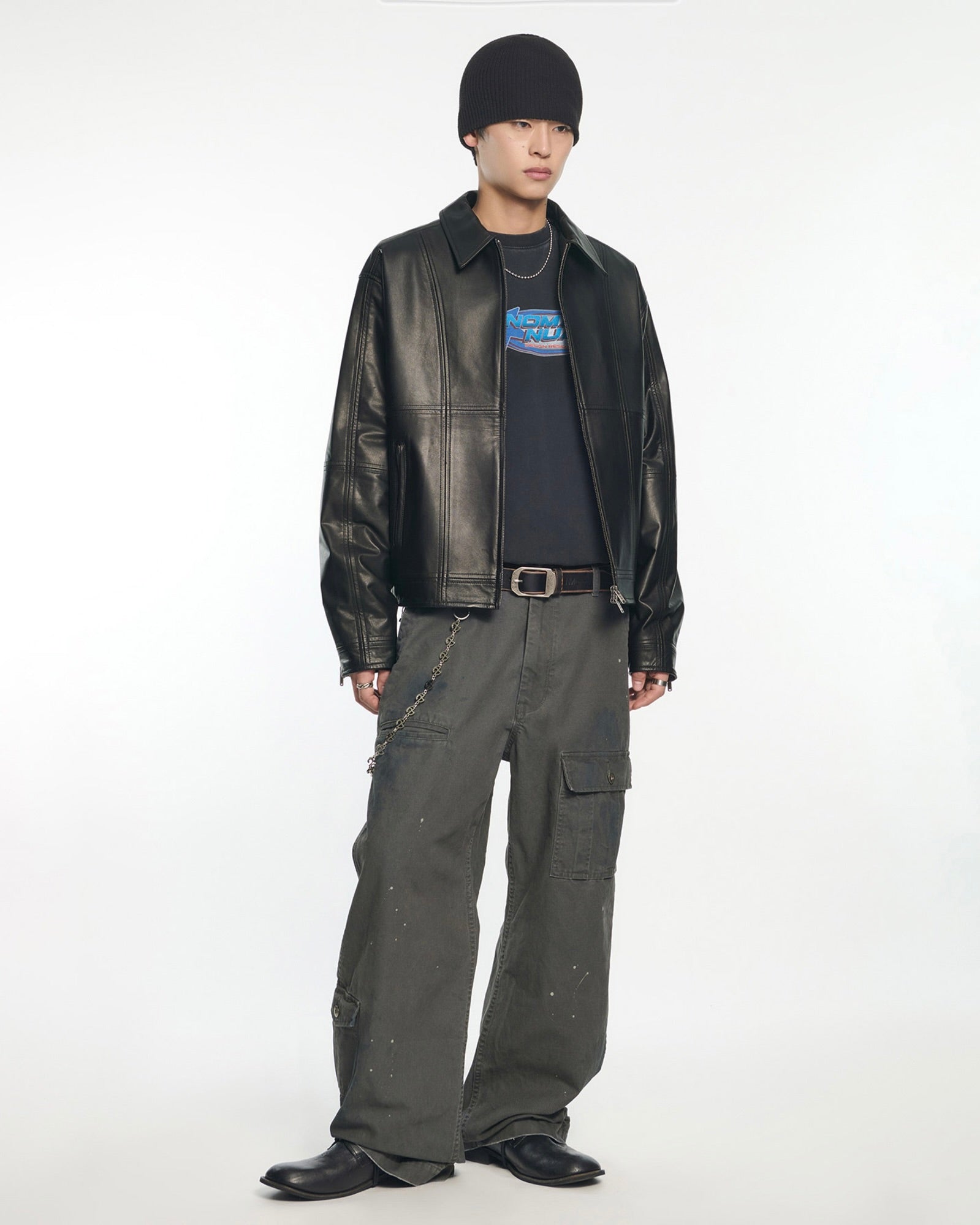 【NOMANUAL】SPLATTER CARGO PANTS