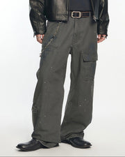 【NOMANUAL】SPLATTER CARGO PANTS