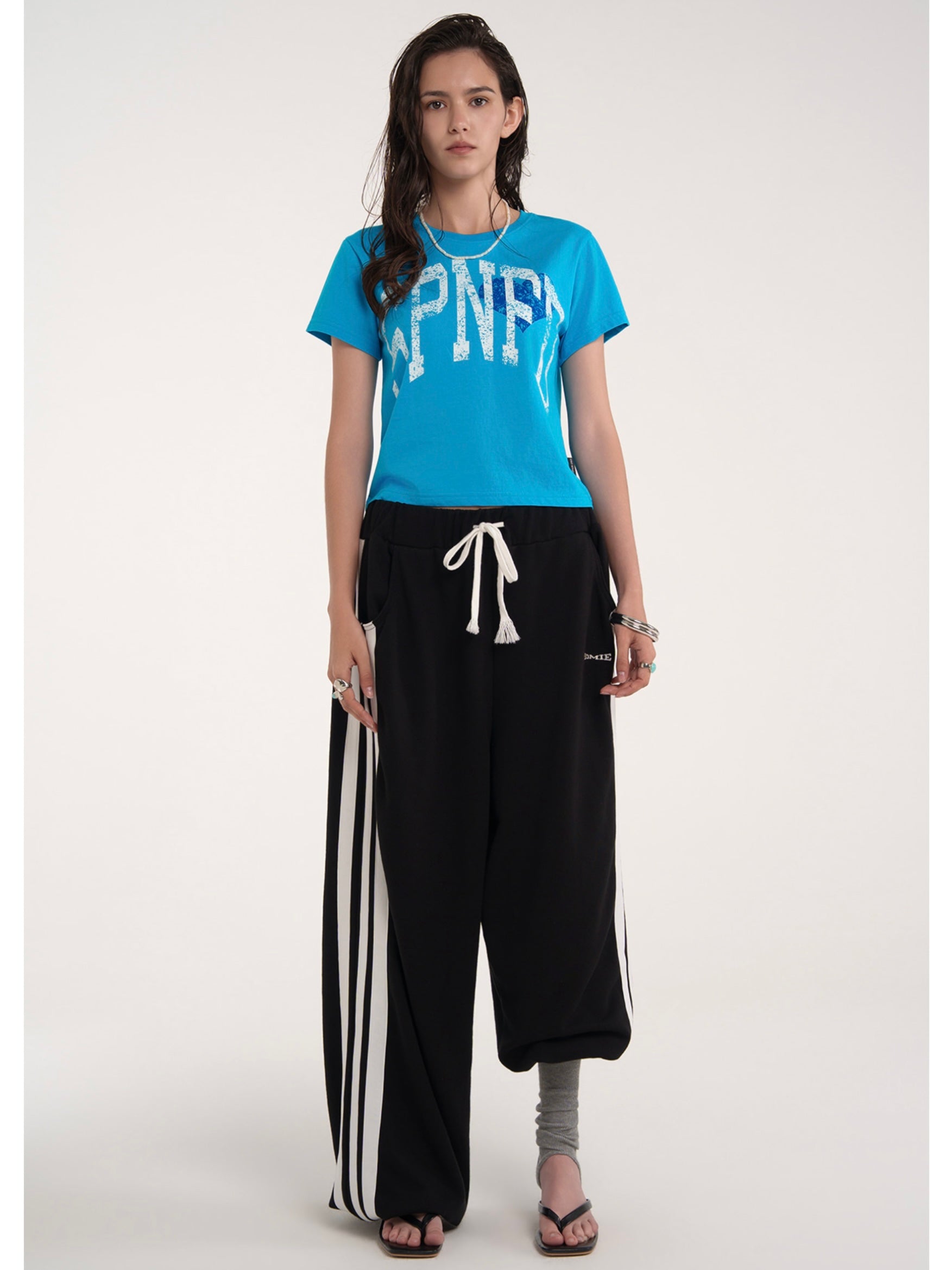 【ESC STUDIO】Homie 3-stripe sweat pants
