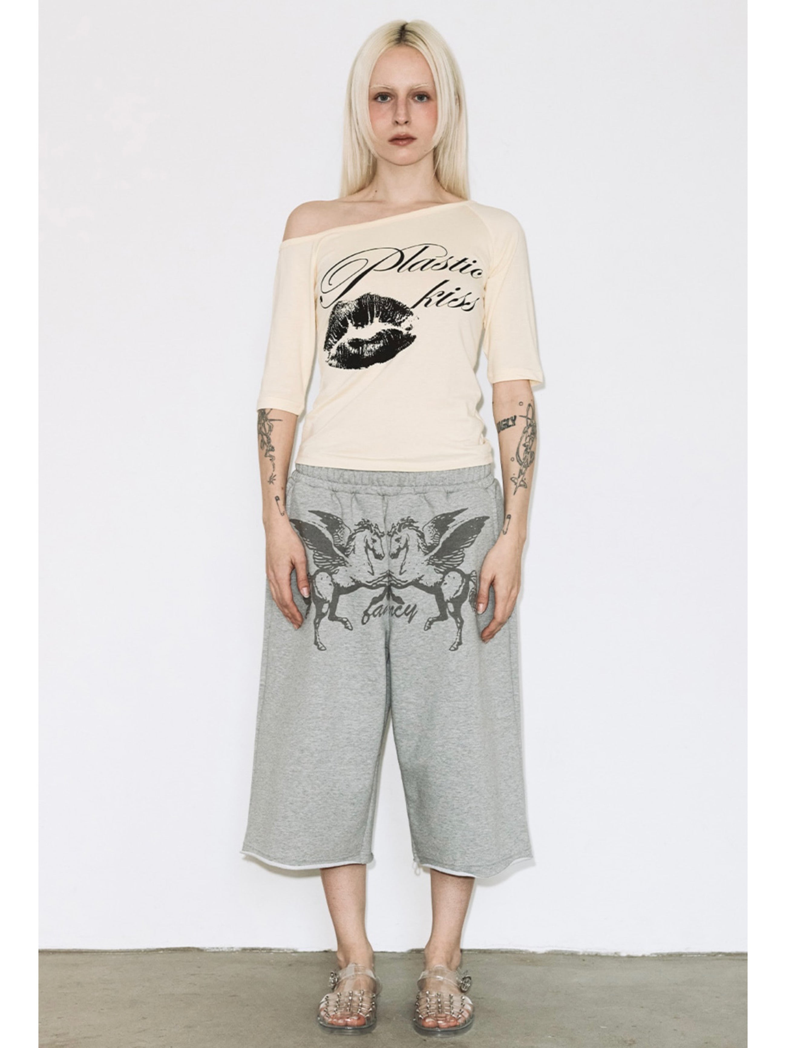 【FANCY CLUB】PEGASUS BERMUDA PANTS