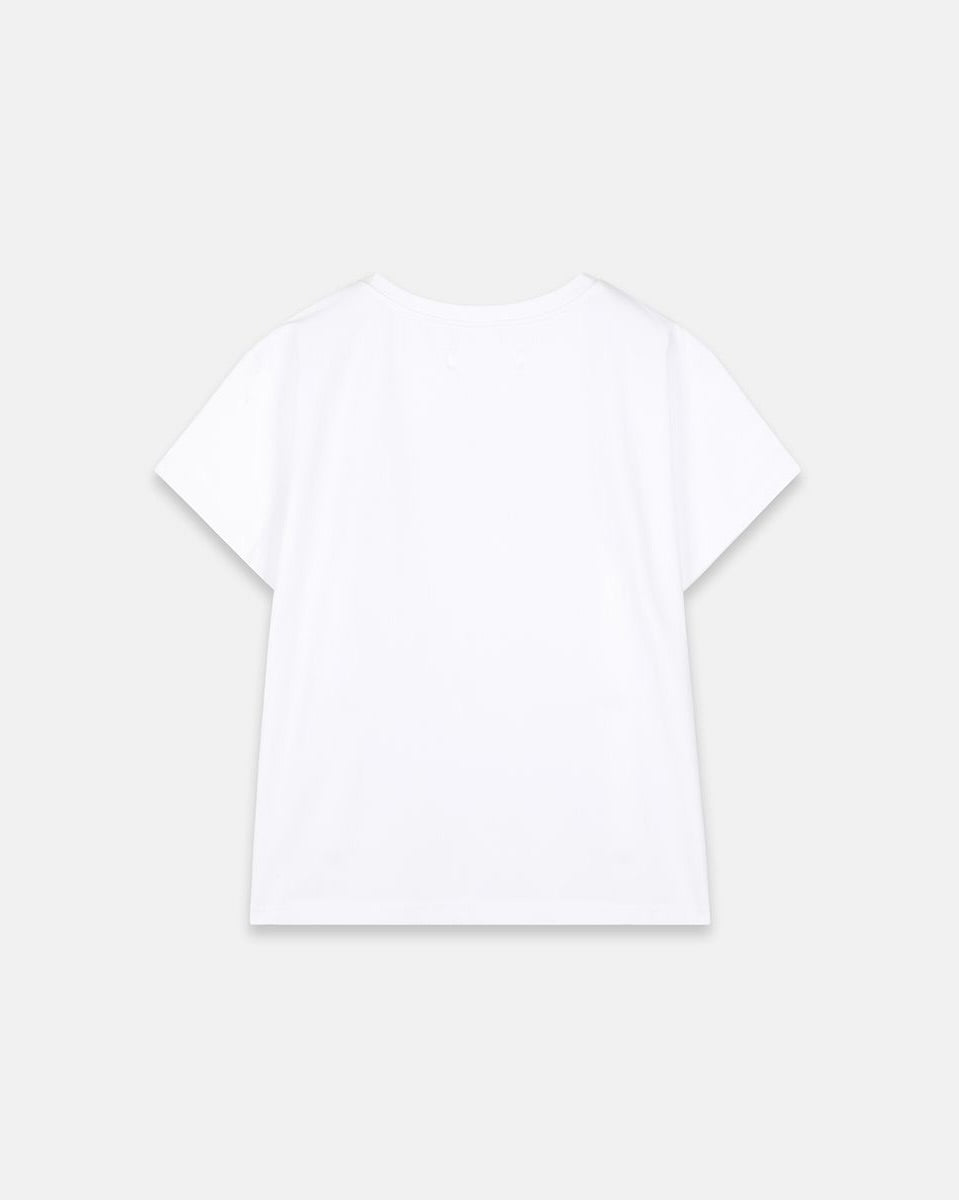 【NACHE】BELT LAYER PRINTED T-SHIRT