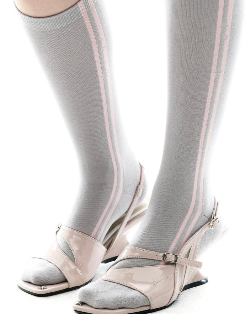 【OJOS】Star Slingback Heels