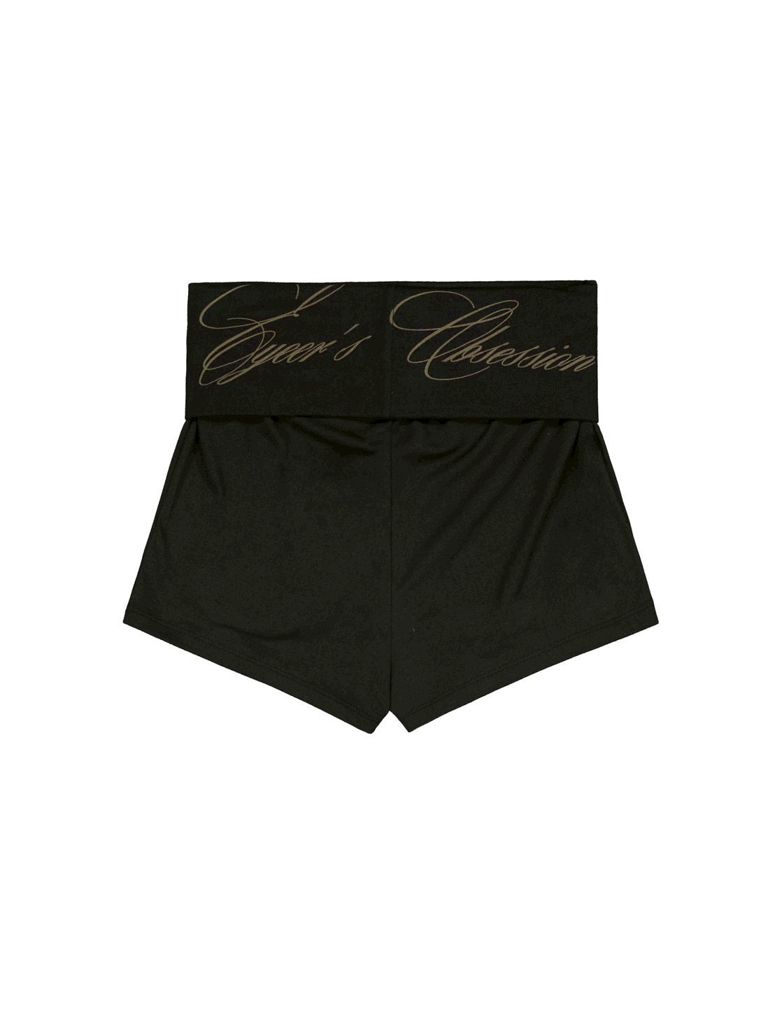 【EYEER】Foldover Waist Short Pants