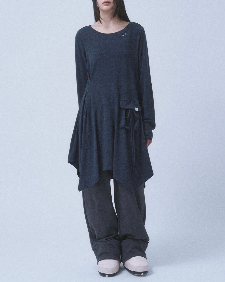 【TUOMIO】ROLL-UP BUTTON SWEATPANTS