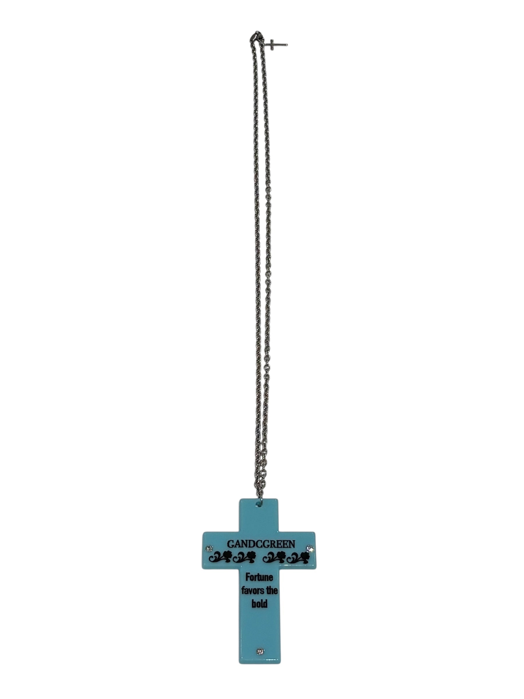 【Never mind the XU】cross fortune necklace (3color)