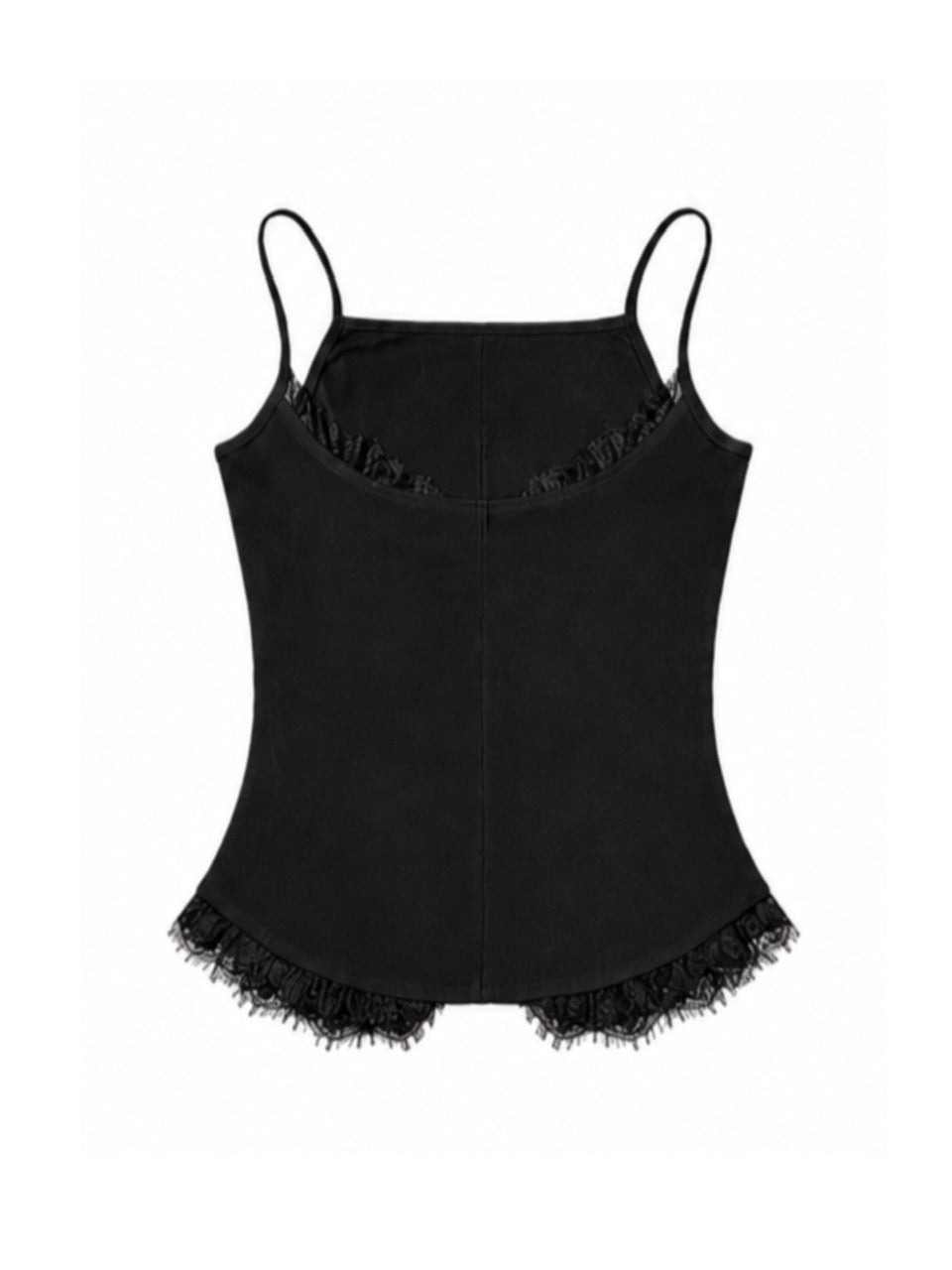 国際配送【Never mind the XU】SHEER LACE CAMISOLE