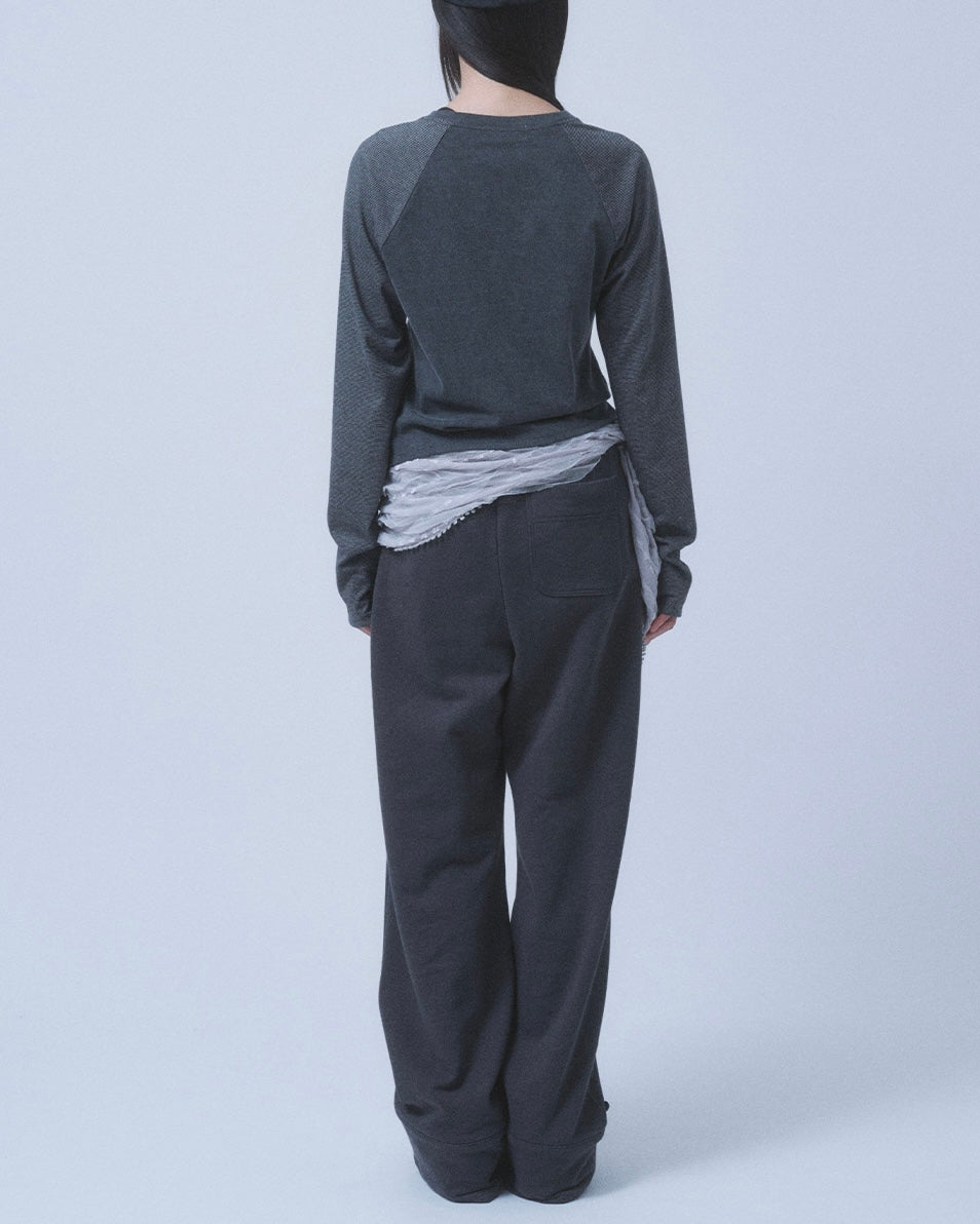 【TUOMIO】STRIPE BUTTON LONG SLEEVE