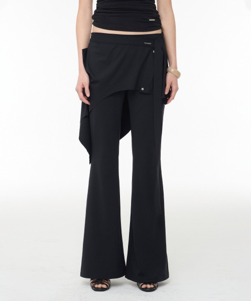 【ROCK CAKE】Wrap Skirt Leggings Pants