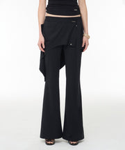 【ROCK CAKE】Wrap Skirt Leggings Pants