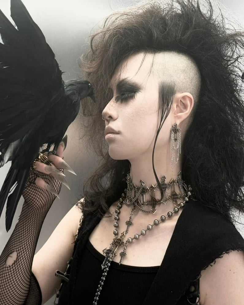 【IIIMIII】Cathedral Lace Choker