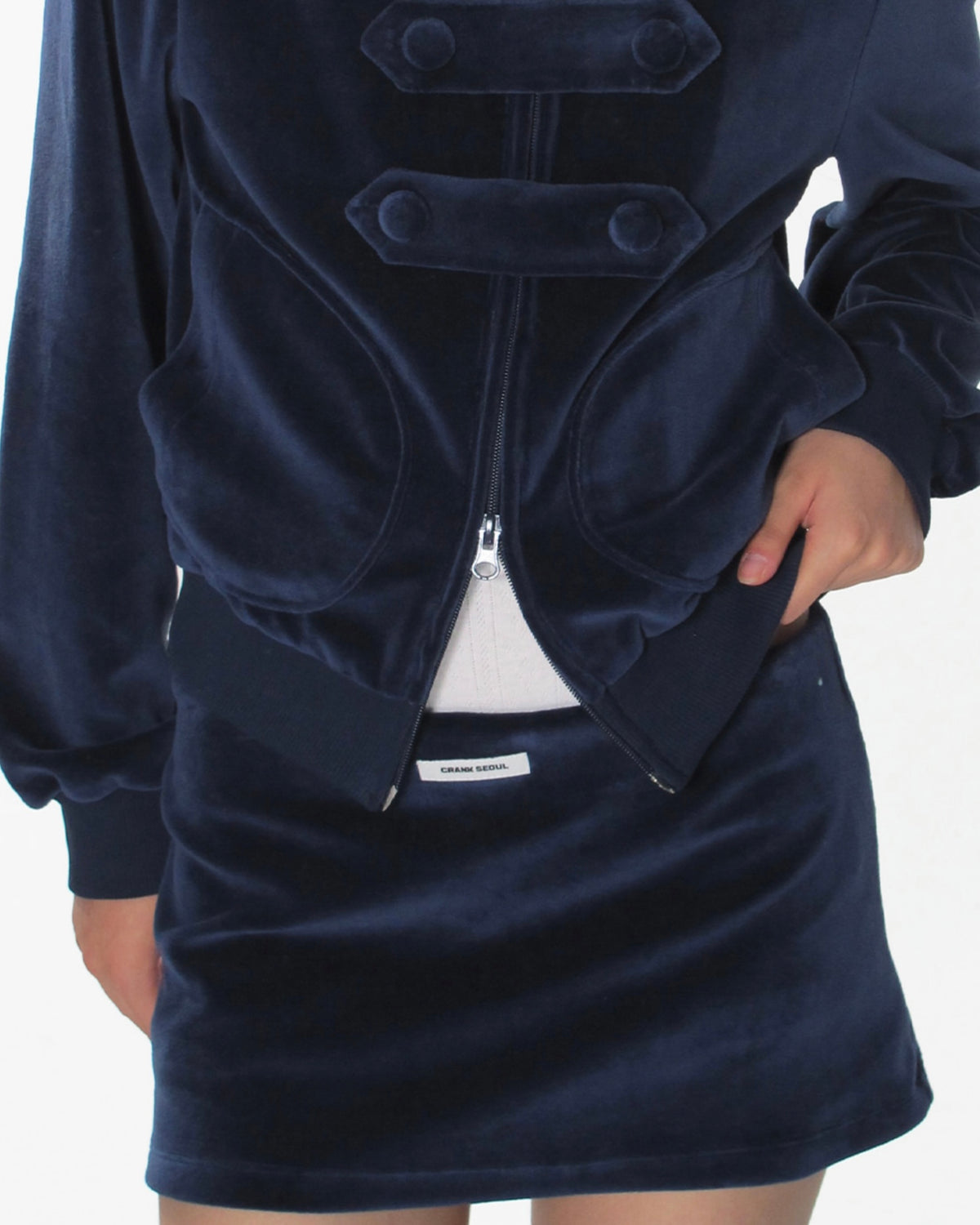 【CRANK】TERRY MICRO SKIRT