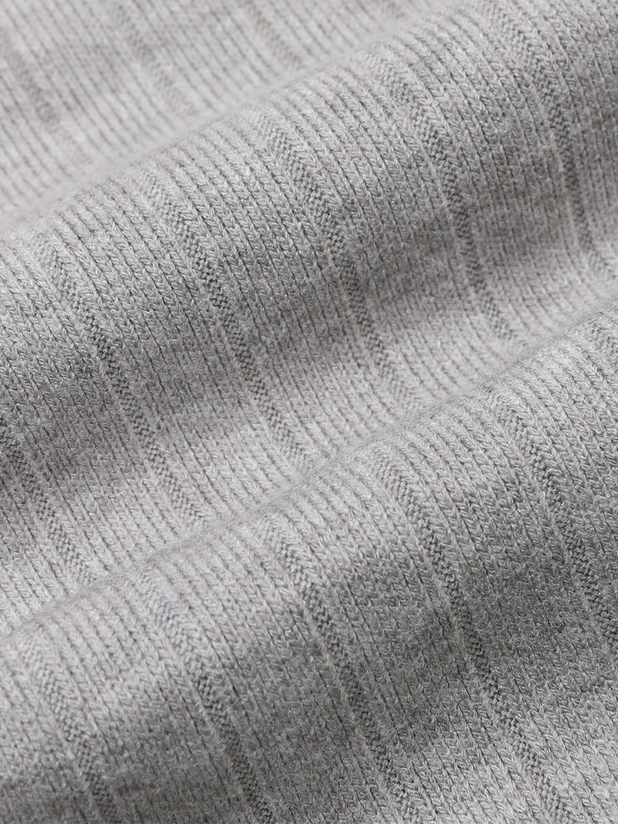 【Miseki seoul】 Striped layered button leg warmer