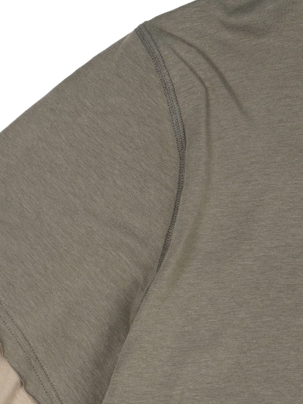 【AAKAM】Contrast Layered Long Sleeve