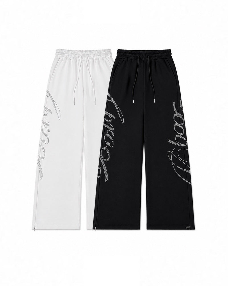 受注制【nmtc+】Neut Crystal Drawstring Pants (2color)