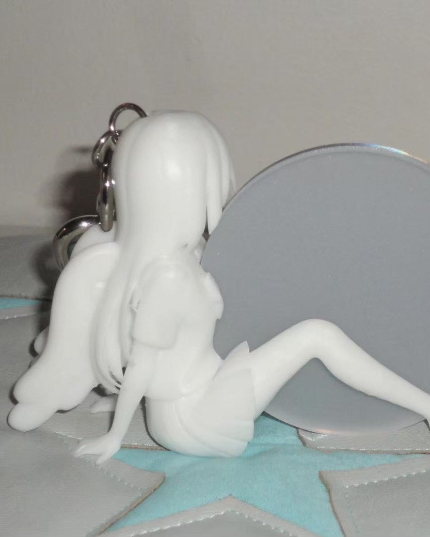 【nmtc+ × THINGS】Angel Girl Mirror Keyring