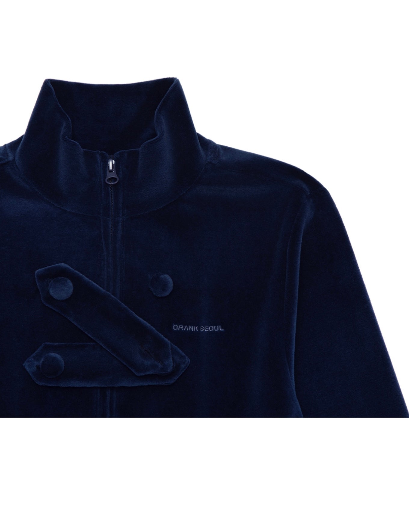 【CRANK】TOGGLE TERRY ZIP-UP