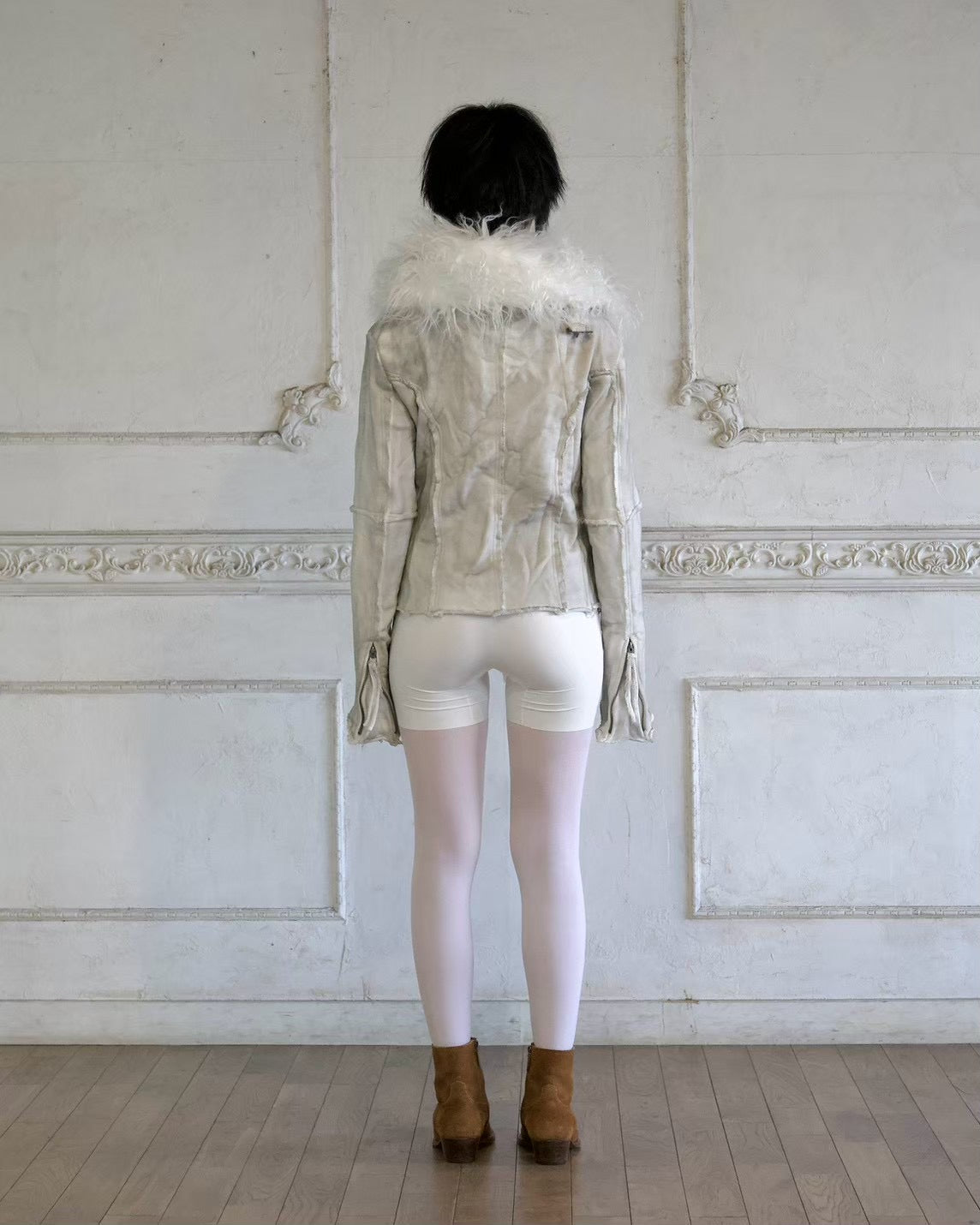 【YIKAI LABORATORY】INNER RADIANCE FUR JACKET
