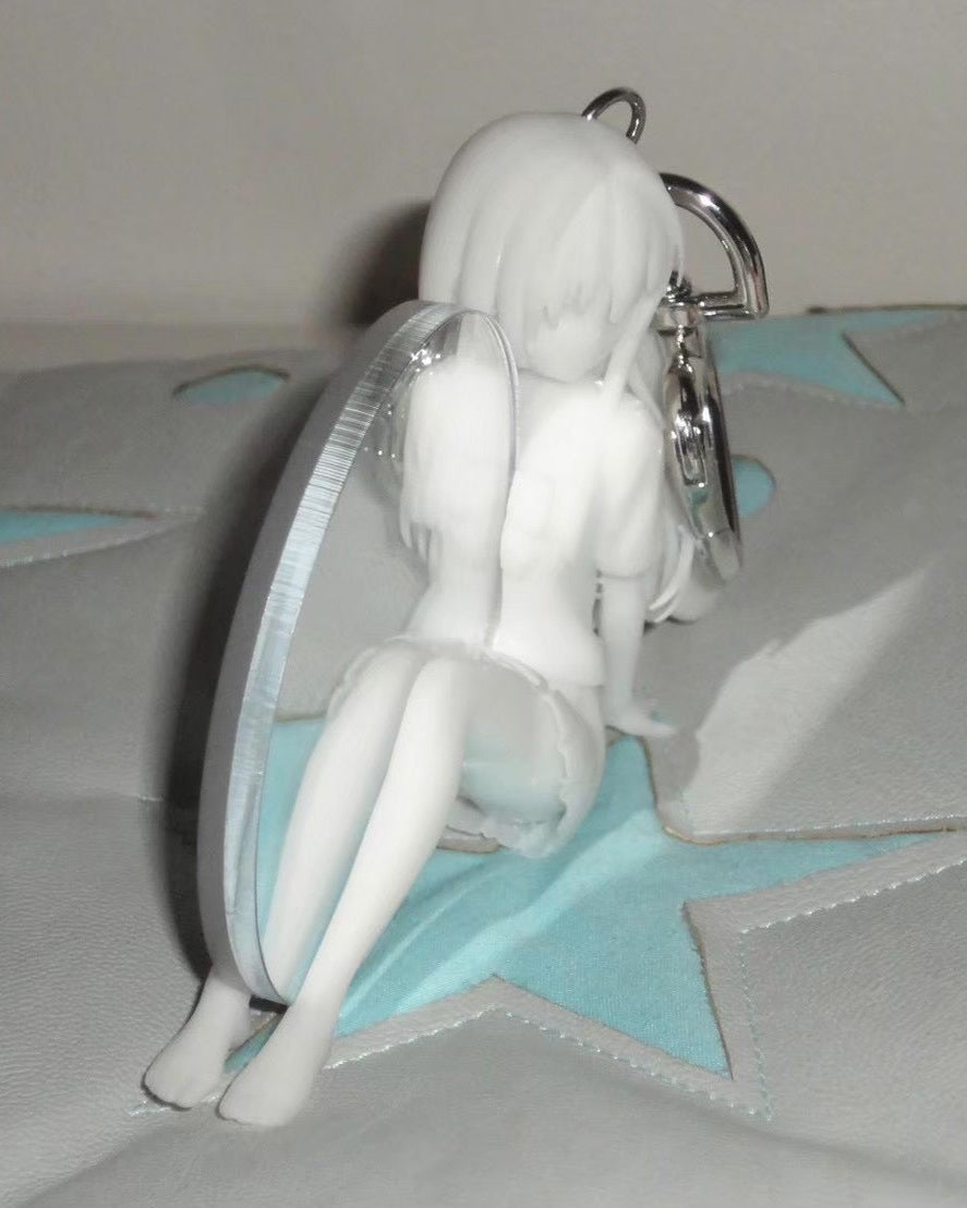 【nmtc+ × THINGS】Angel Girl Mirror Keyring