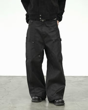 【CHIKASHITSU PLUS HIGH】Carbon coated double knee pants