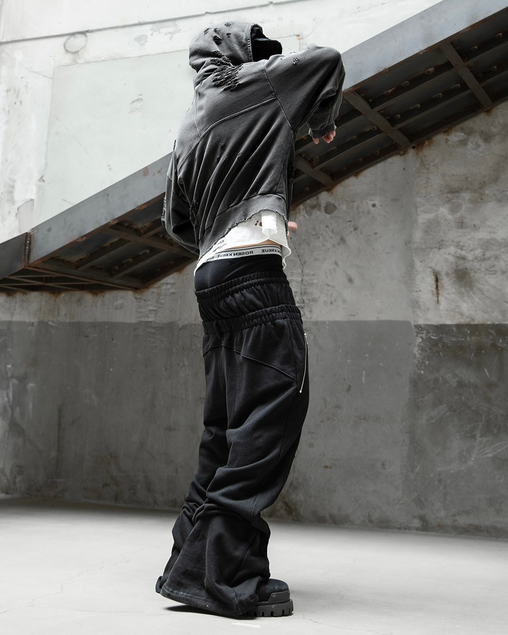 【roaringrad】Layered Waist Sweat Pants