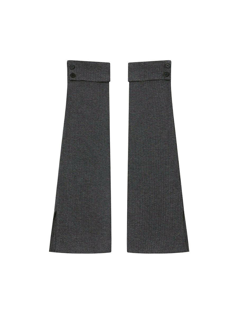 【Miseki seoul】Button slit leg warmer