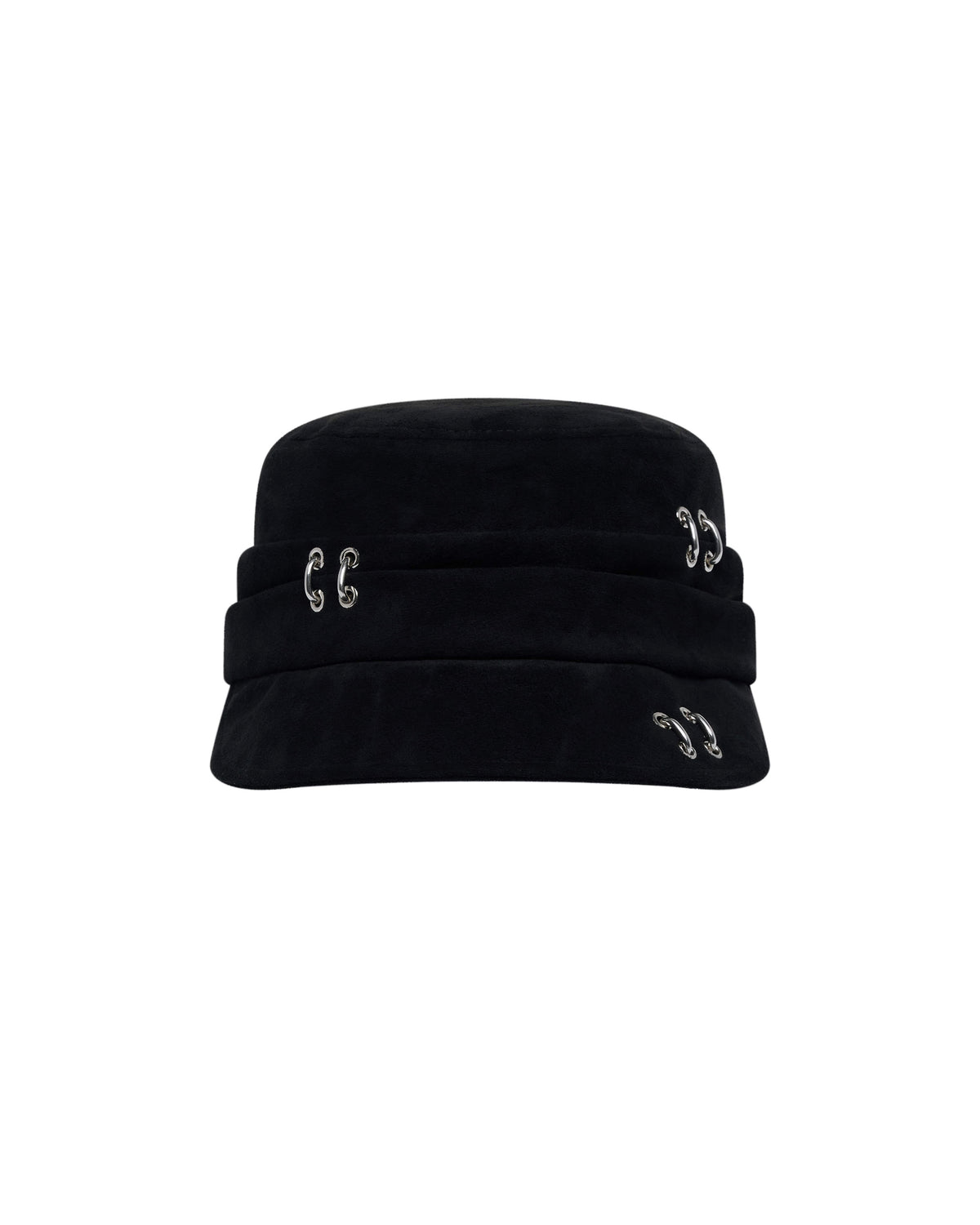 【LECYTO】Multiple Pierced Flap Cap