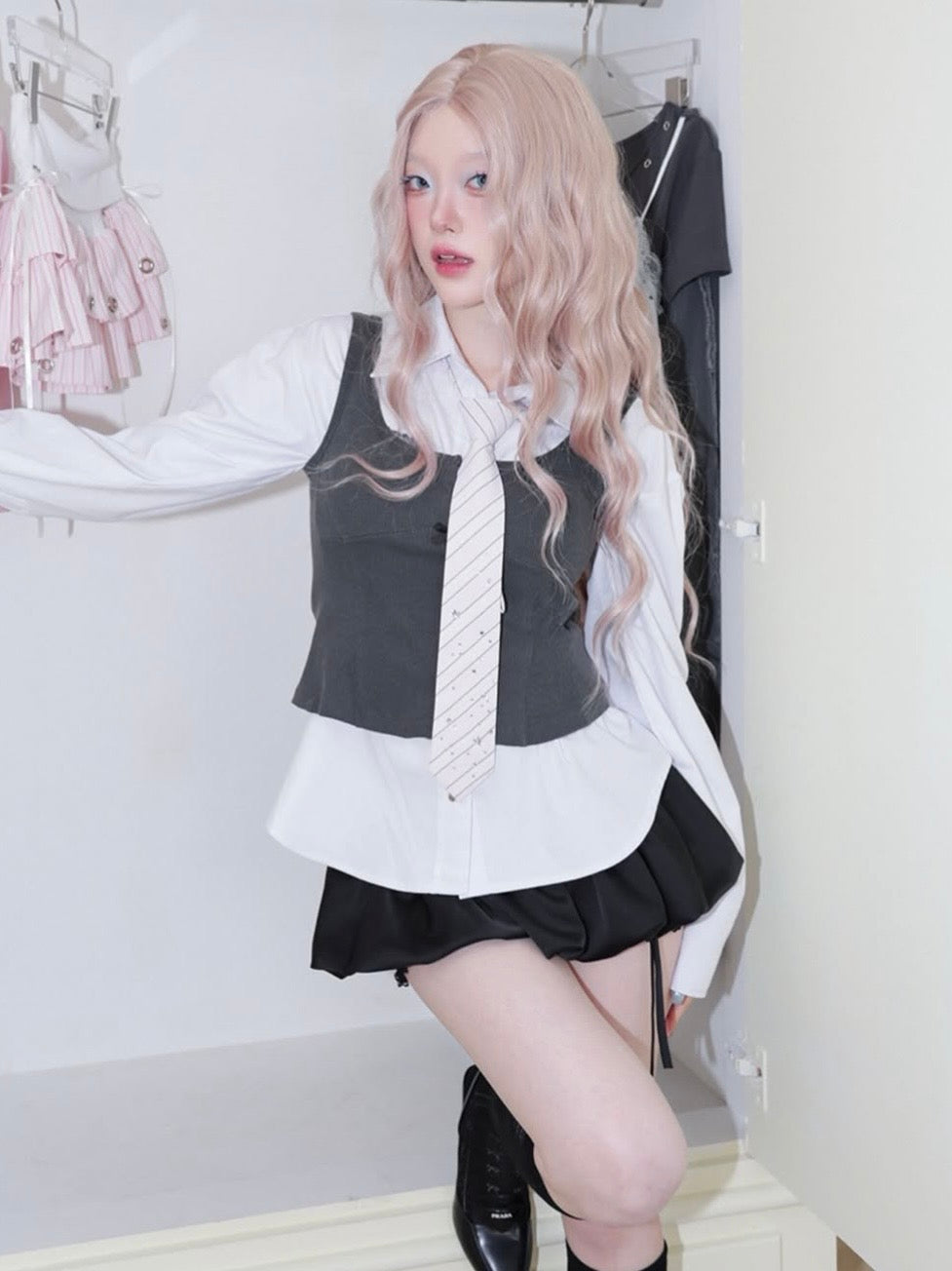 【CHERRYQUIRI】Hook Line Sleeveless