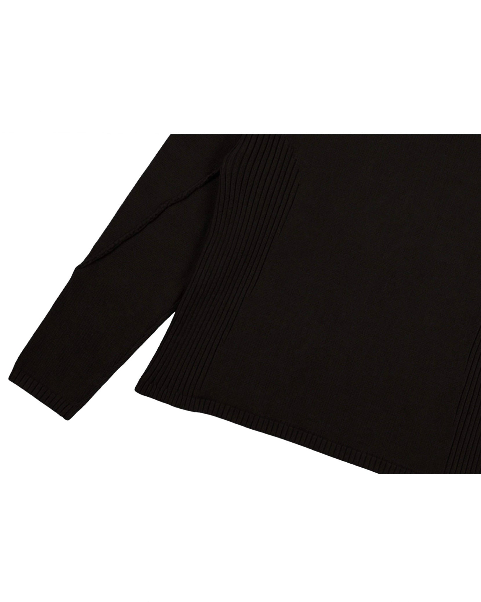 【BLR BLUER】Faded Vintage Henley Knit Sweater