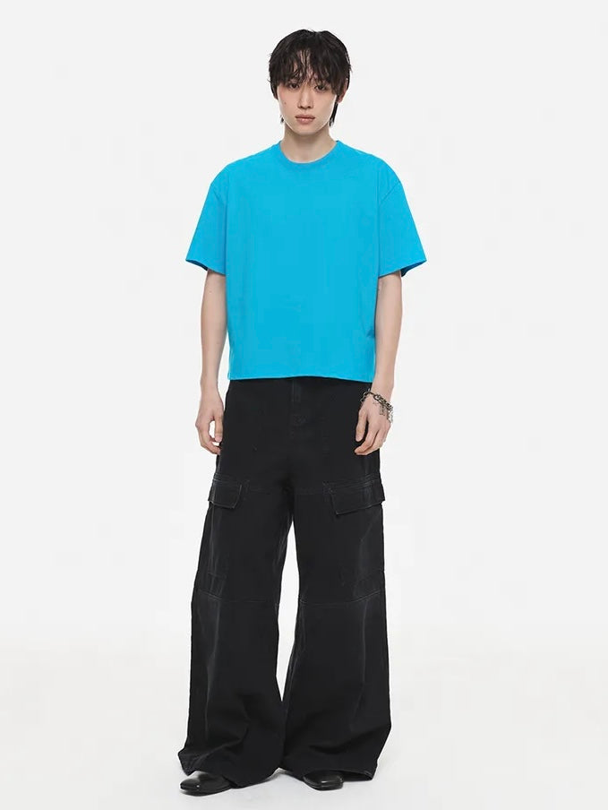 【DNSR】Compact Cotton Crop T-Shirt