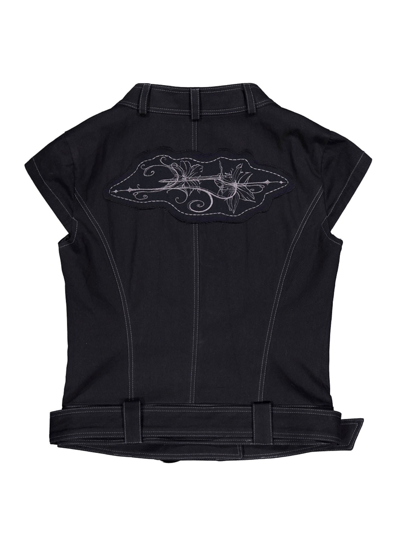 6/6 20:00発売【NOT KNOWING】Short Sleeve Double Jacket