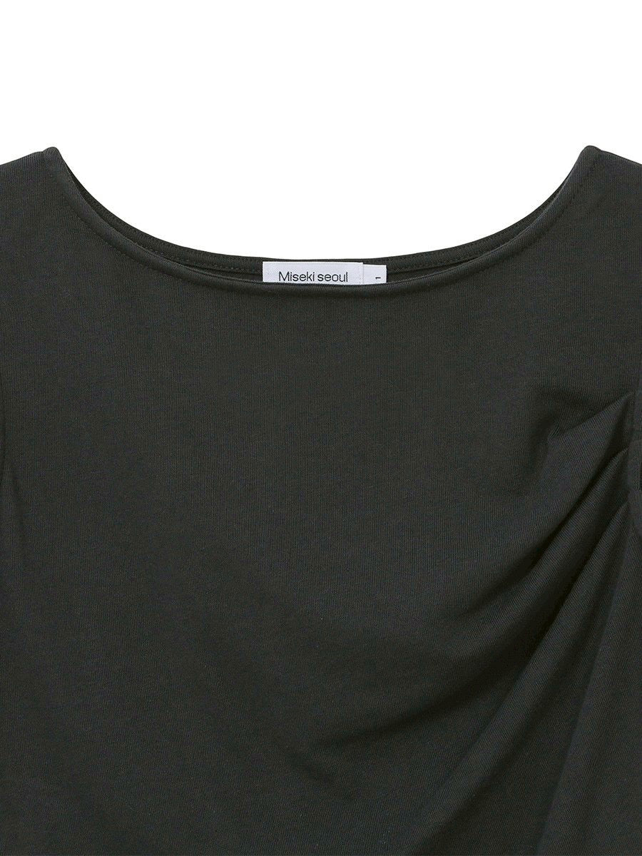 【Miseki seoul】Unbalanced sheer layered sleeveless
