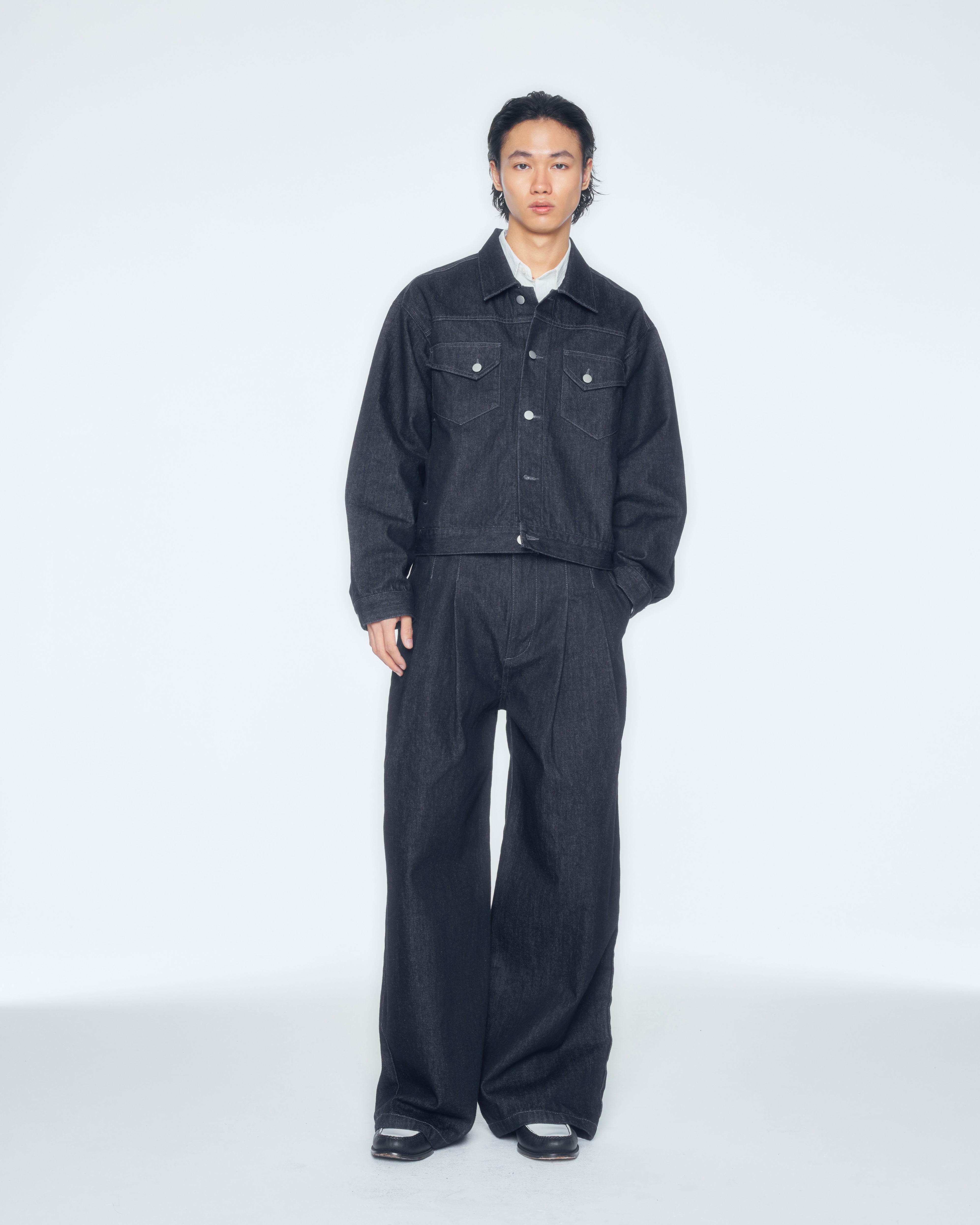 【CS】denim short jacket