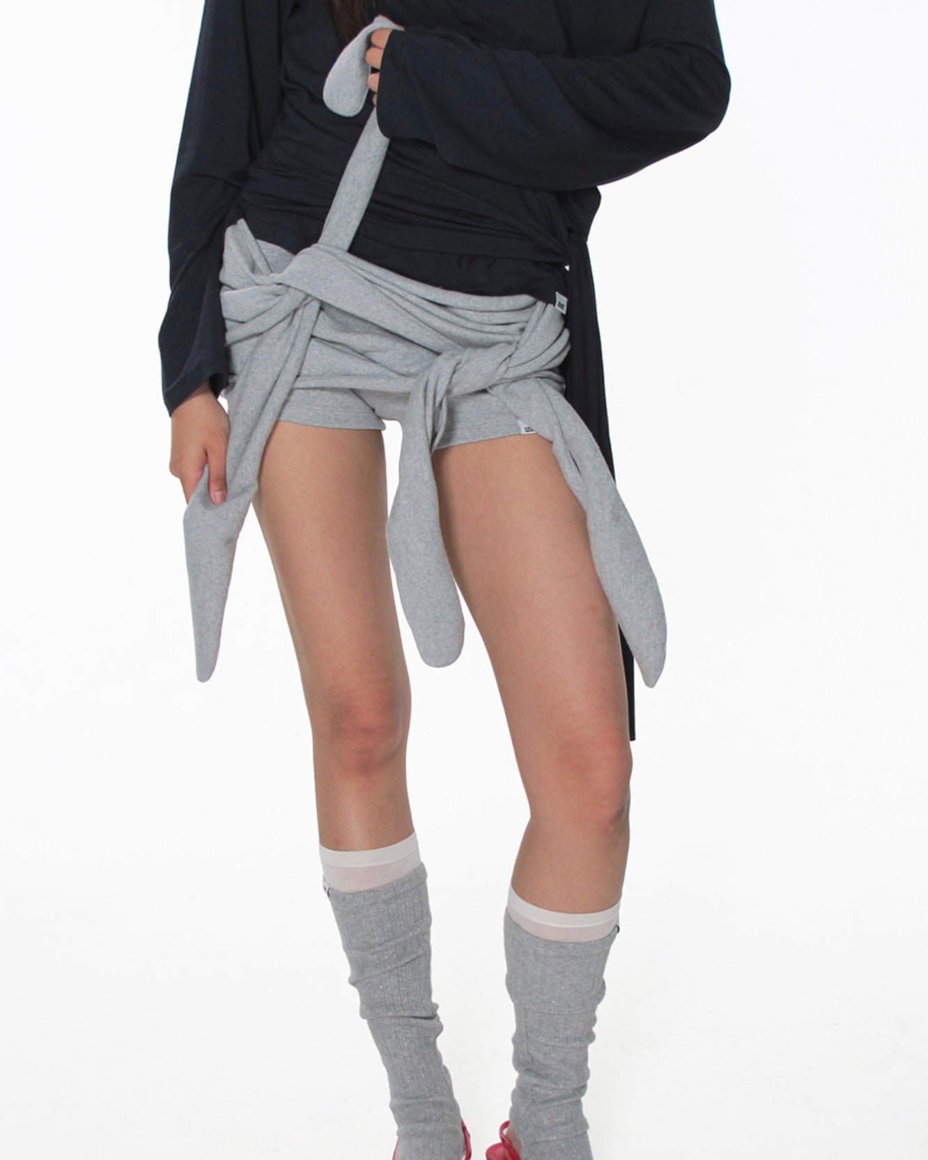【CRANK】DOUBLE TIED MICRO SHORTS