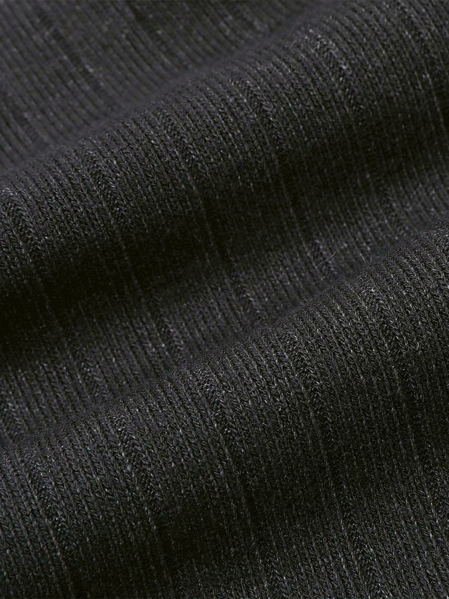 【Miseki seoul】 Striped layered button leg warmer