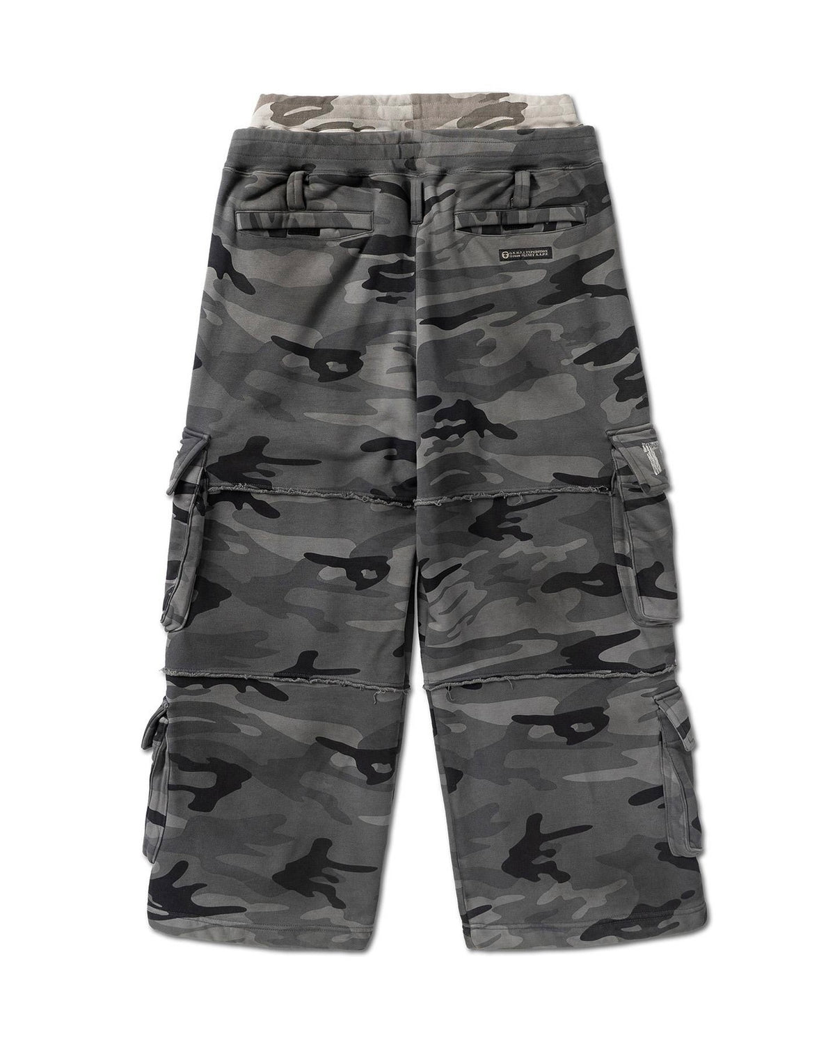 【NOMANUAL】AAPE X NMNL DOUBLE WAIST SWEATPANTS