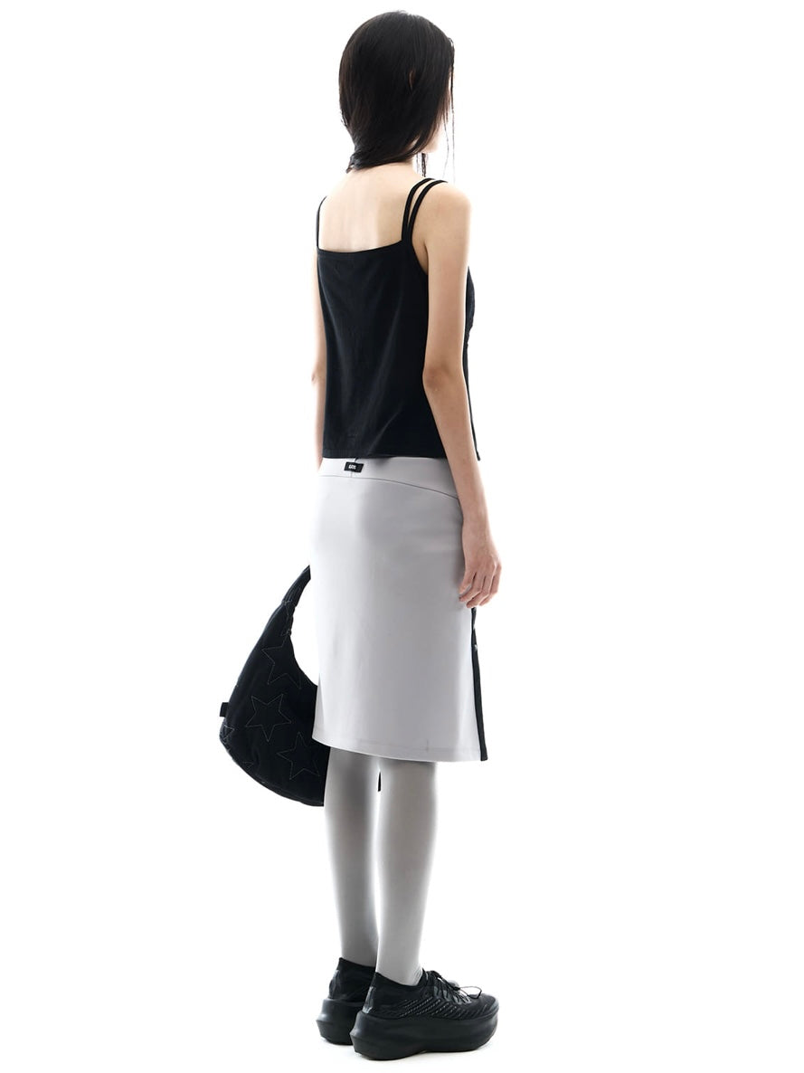 【OJOS】Double Strap Lace Sleevless