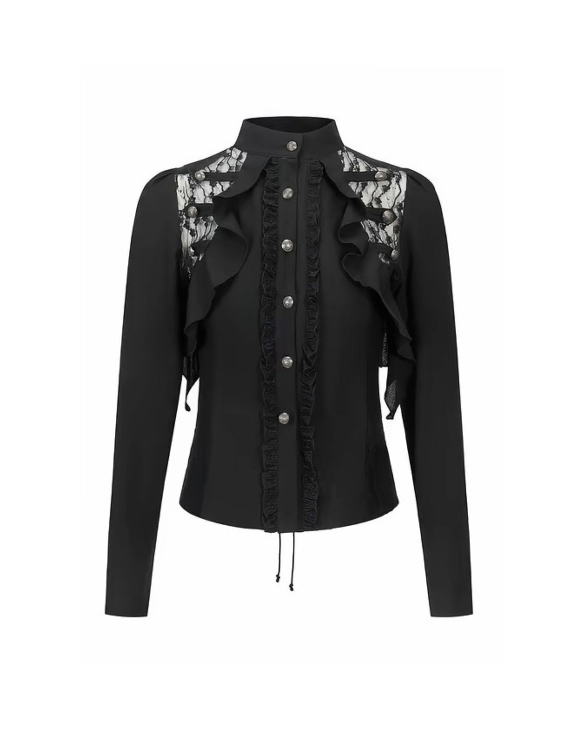 【Cest Nous】Napoleon Ruffled Blouse