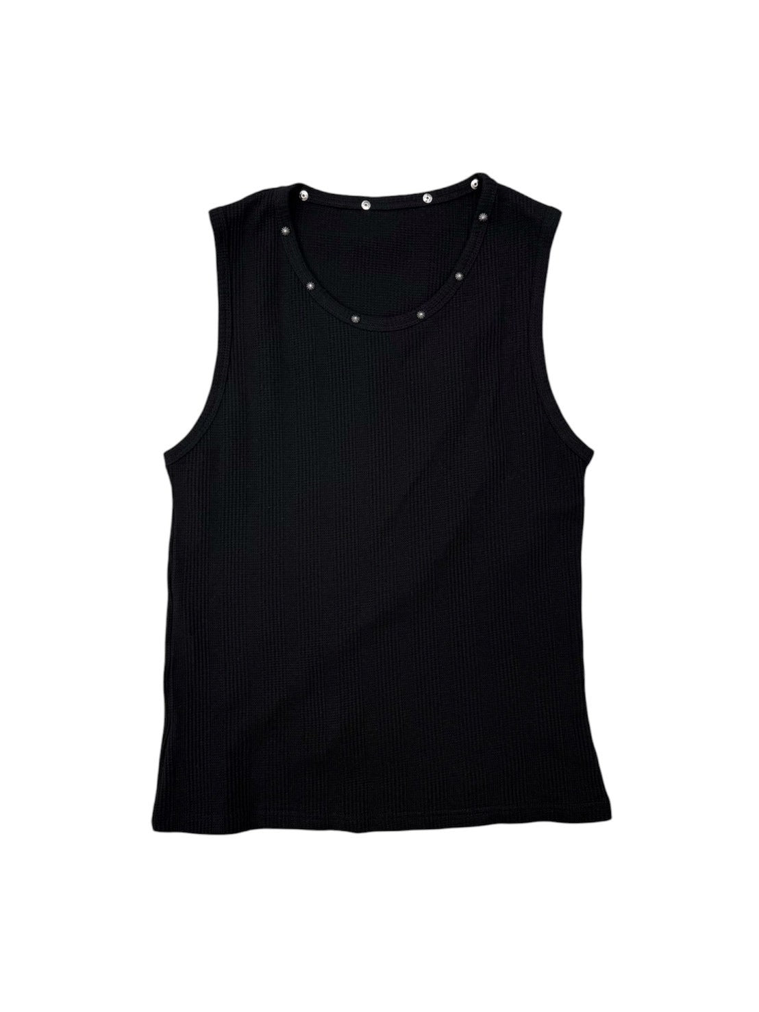 6/19 20:00発売 受注制【nmtc+】Studded Rib Tank Top (3color)