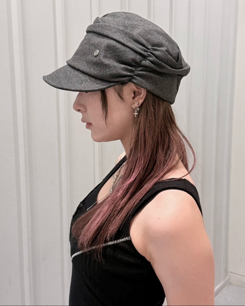 受注制【nmtc+】Ruched Casquette (2color)
