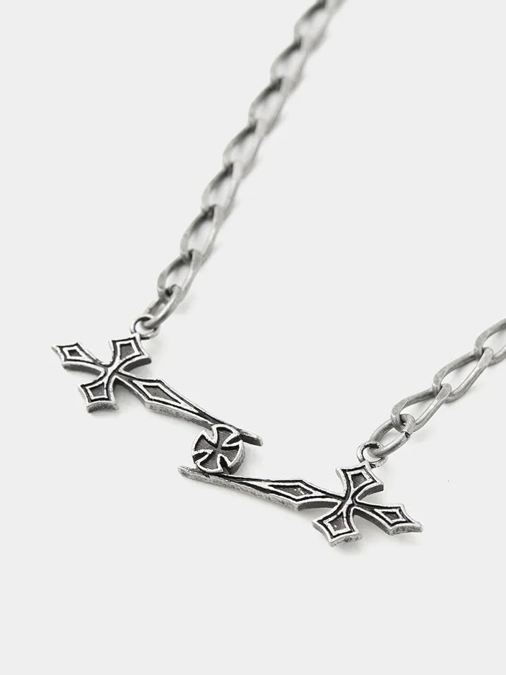 【DNSR】Cross Spear Necklace