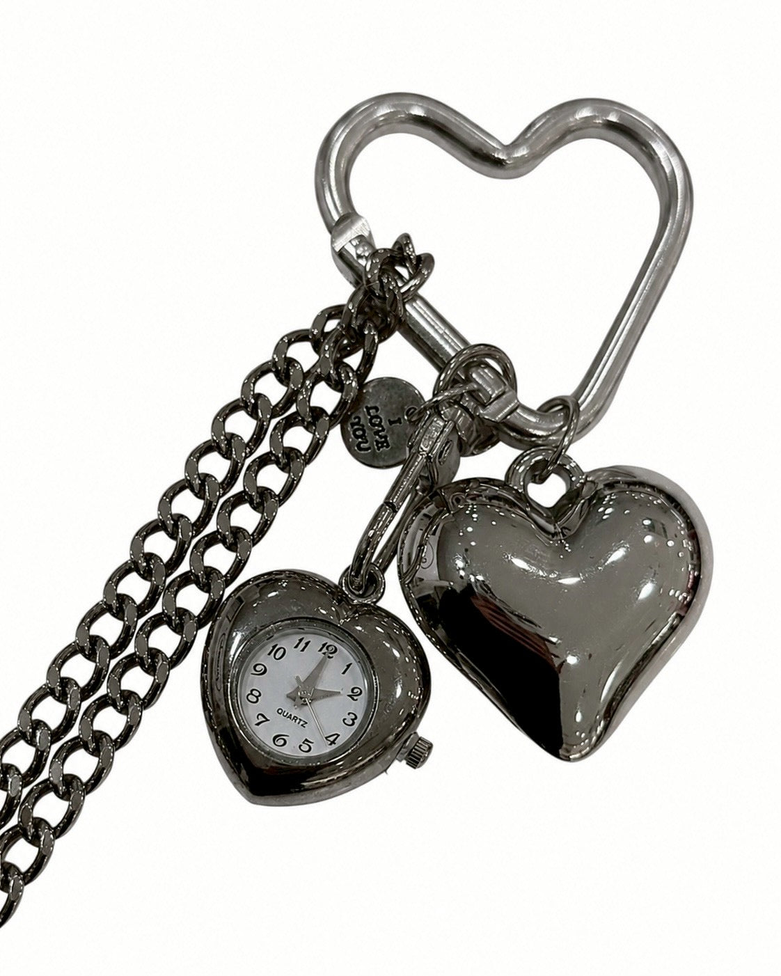渋谷109店WEB限定受注制【nmtc+】heart clock keyring