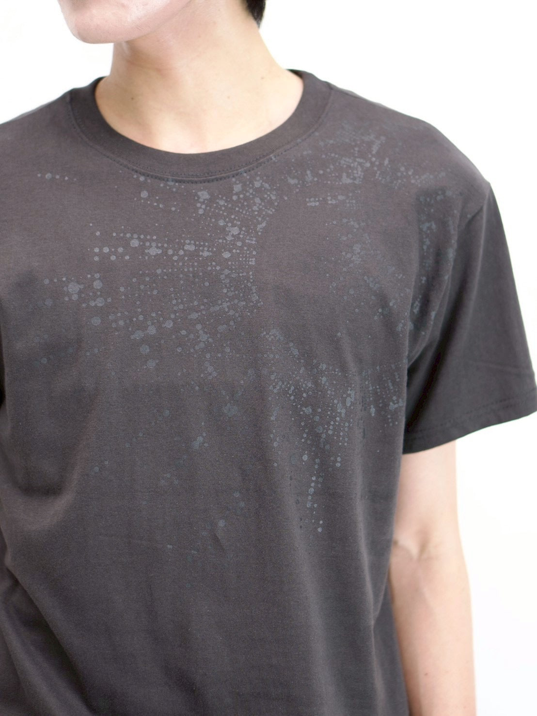 受注制【Chikashitsu +】sunshine printing crop tee (4color)