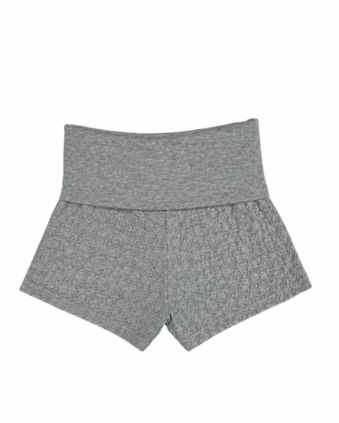 受注制【nmtc+】Double Button Knit Micro Shorts (2color)