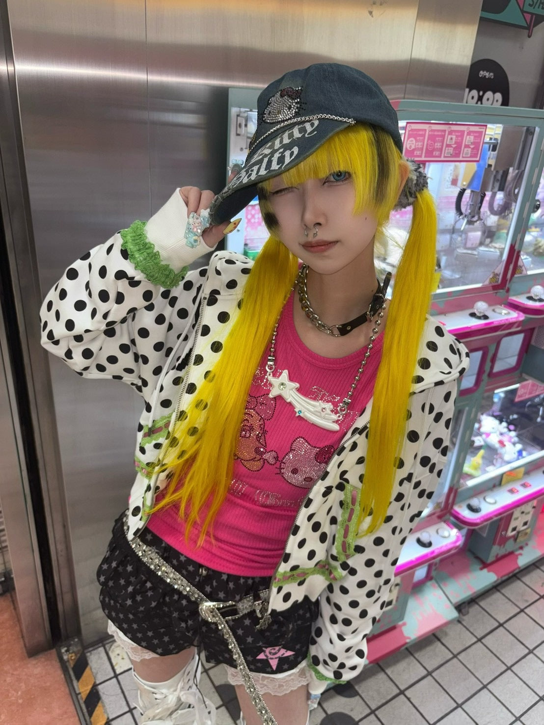 【Never mind the XU】star print skirt pants (3color)