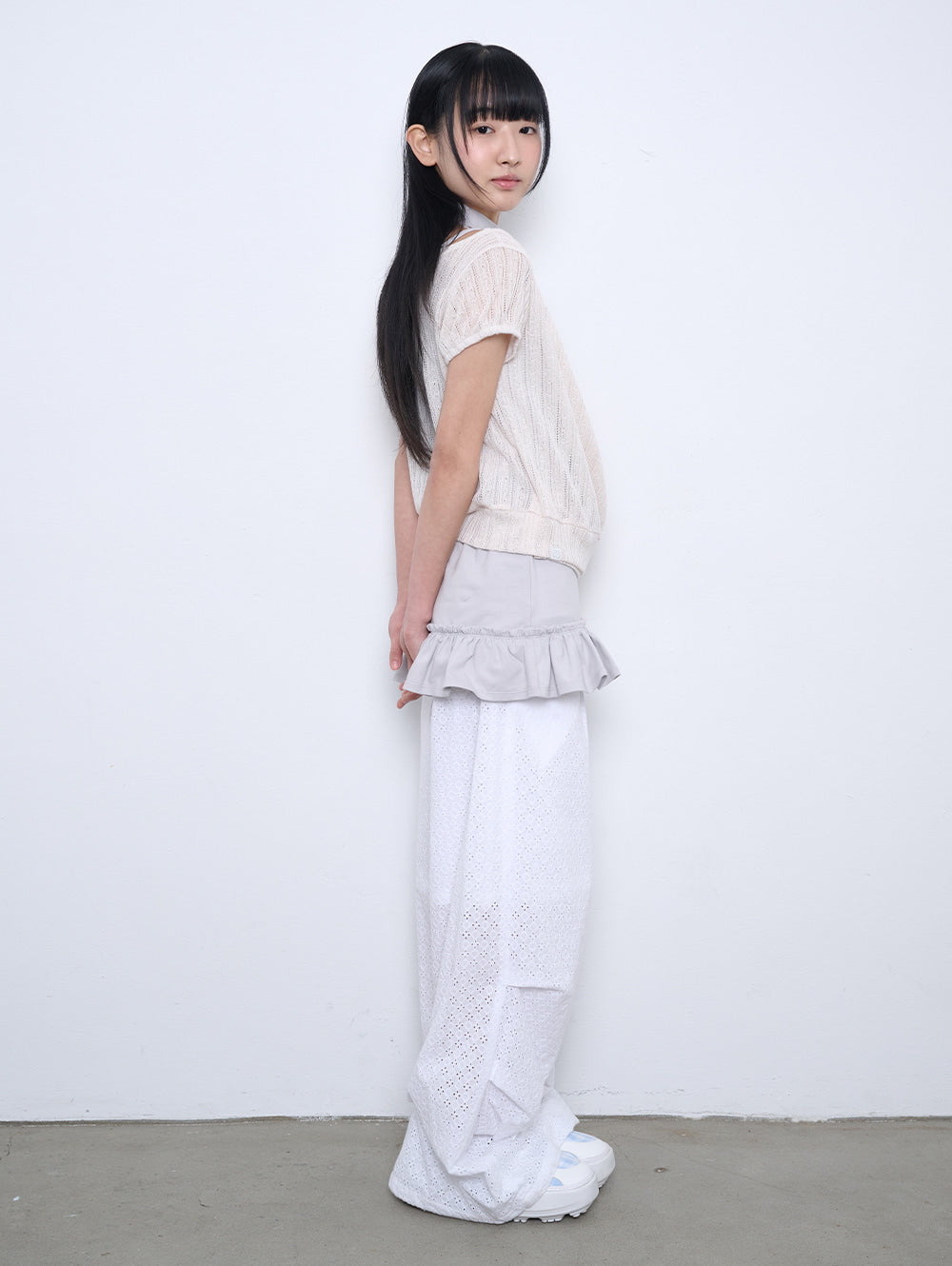 【TUOMIO】LIGHT LAYERED BOLERO