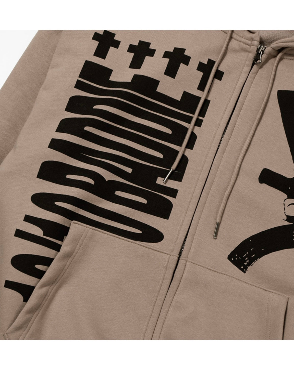 【FANCY CLUB】BADDIE HOODED ZIP-UP