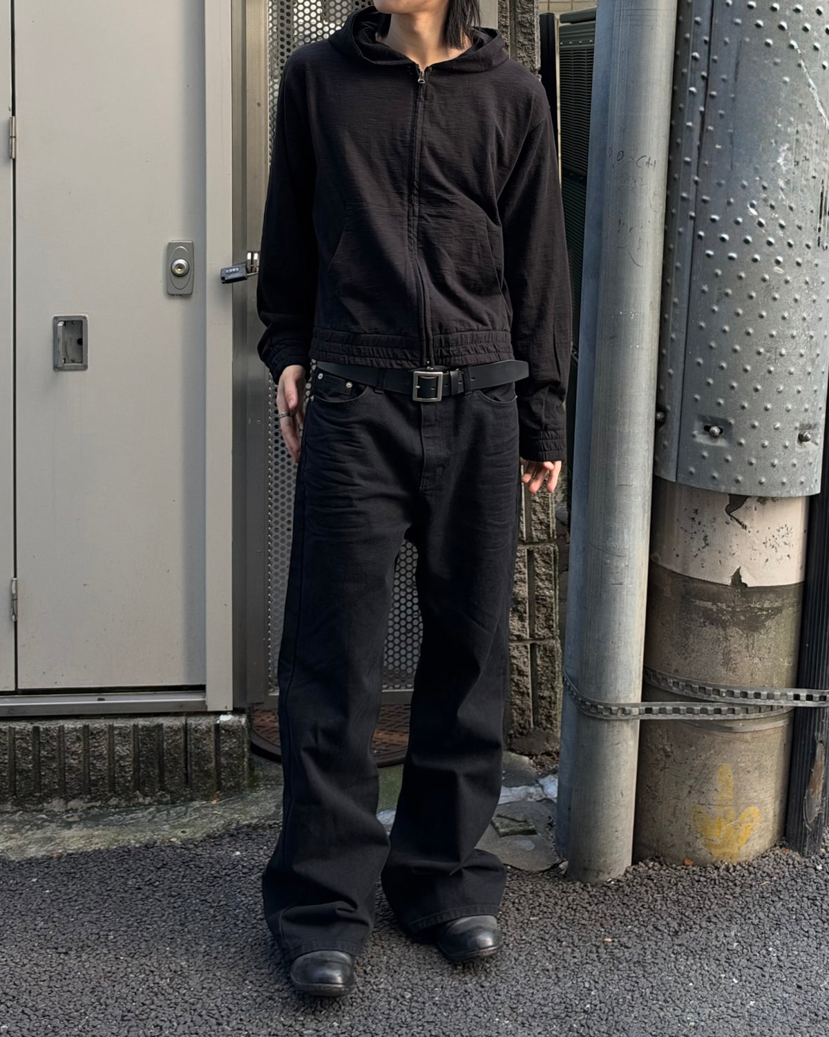受注制【youll】slab zip up hoodie (2color)