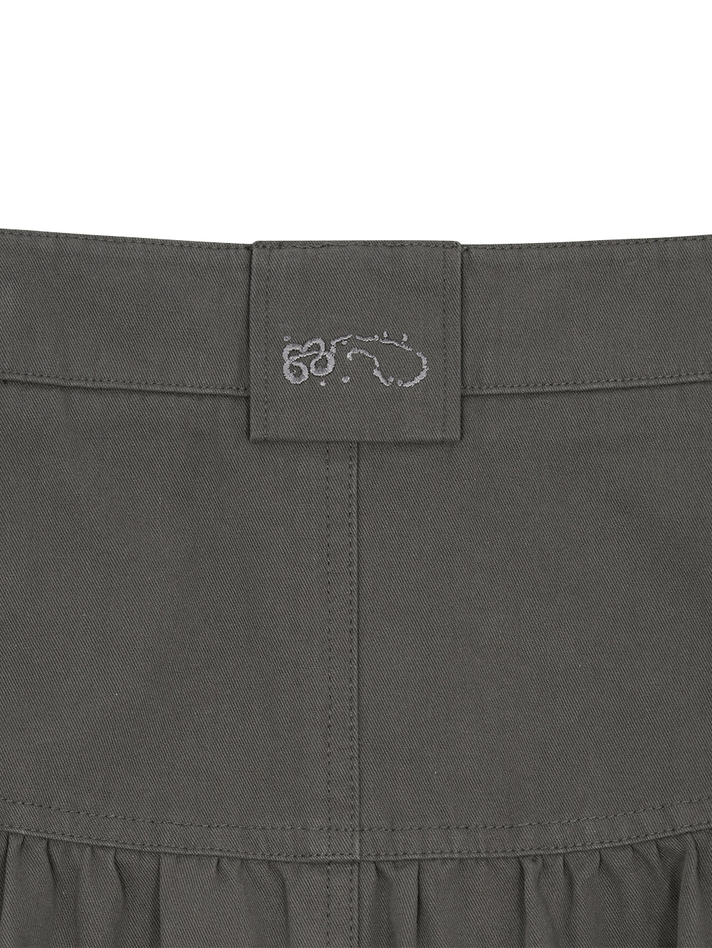 6/8 21:00発売【TUOMIO】WASHED BELT BAG SKIRT